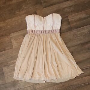 Rue 21 Strapless Mini Dress - Size Medium